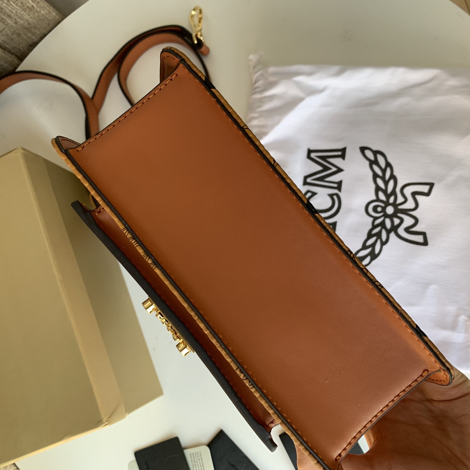 MCM Top Handle Bags